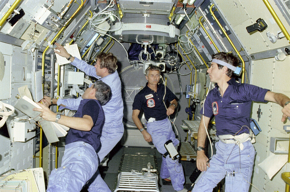 La missione STS-9 e lo Spacelab <br>