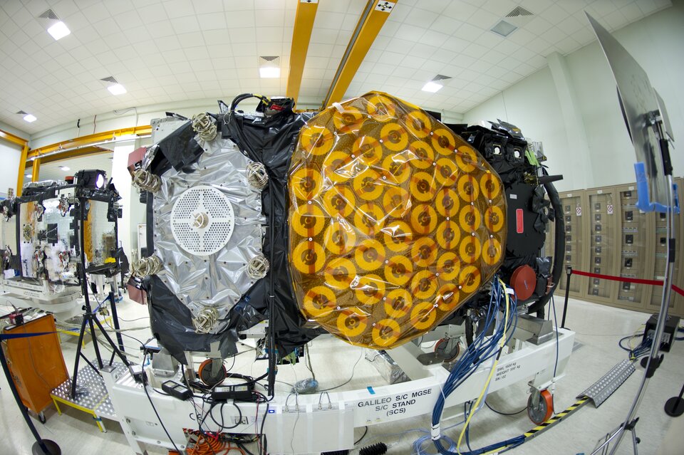 Un satellite Galileo IOV