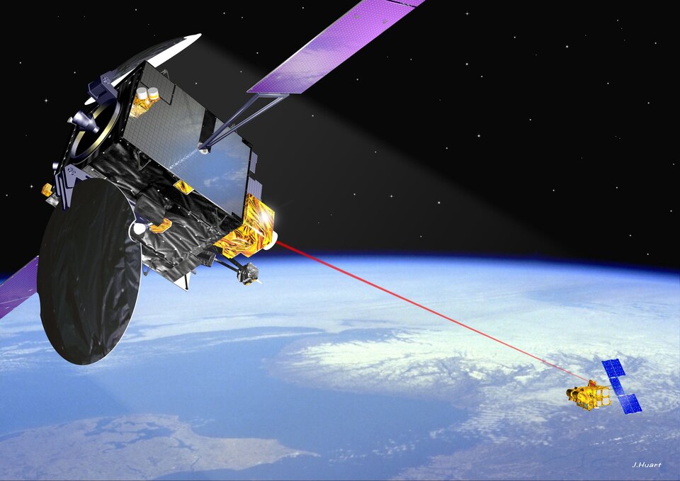 Οι δορυφόροι Artemis και SPOT-4