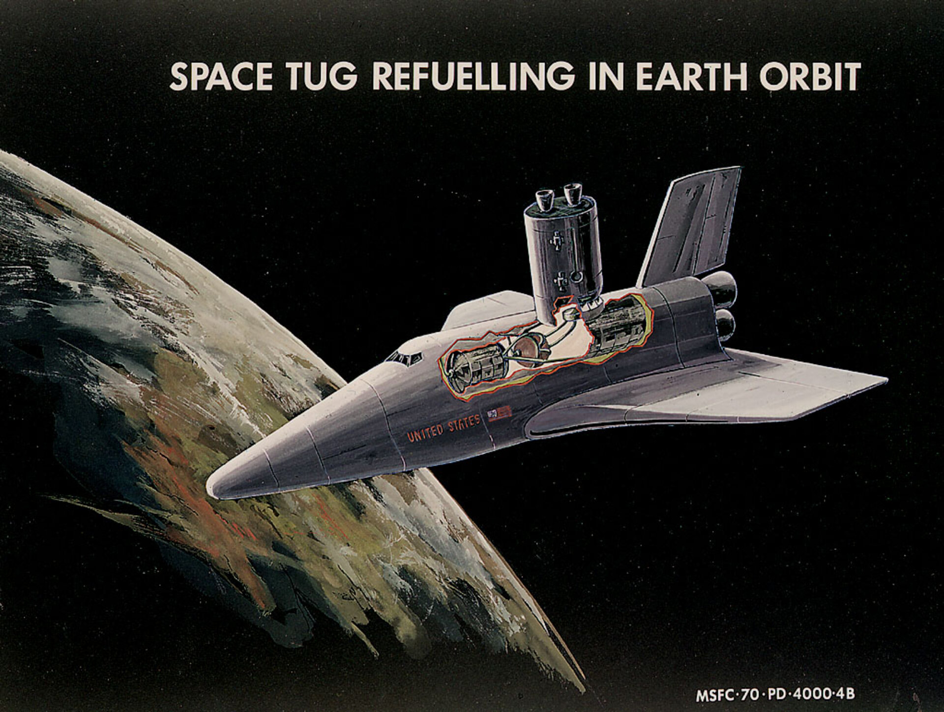 Space Tug refuelling in Earth orbit