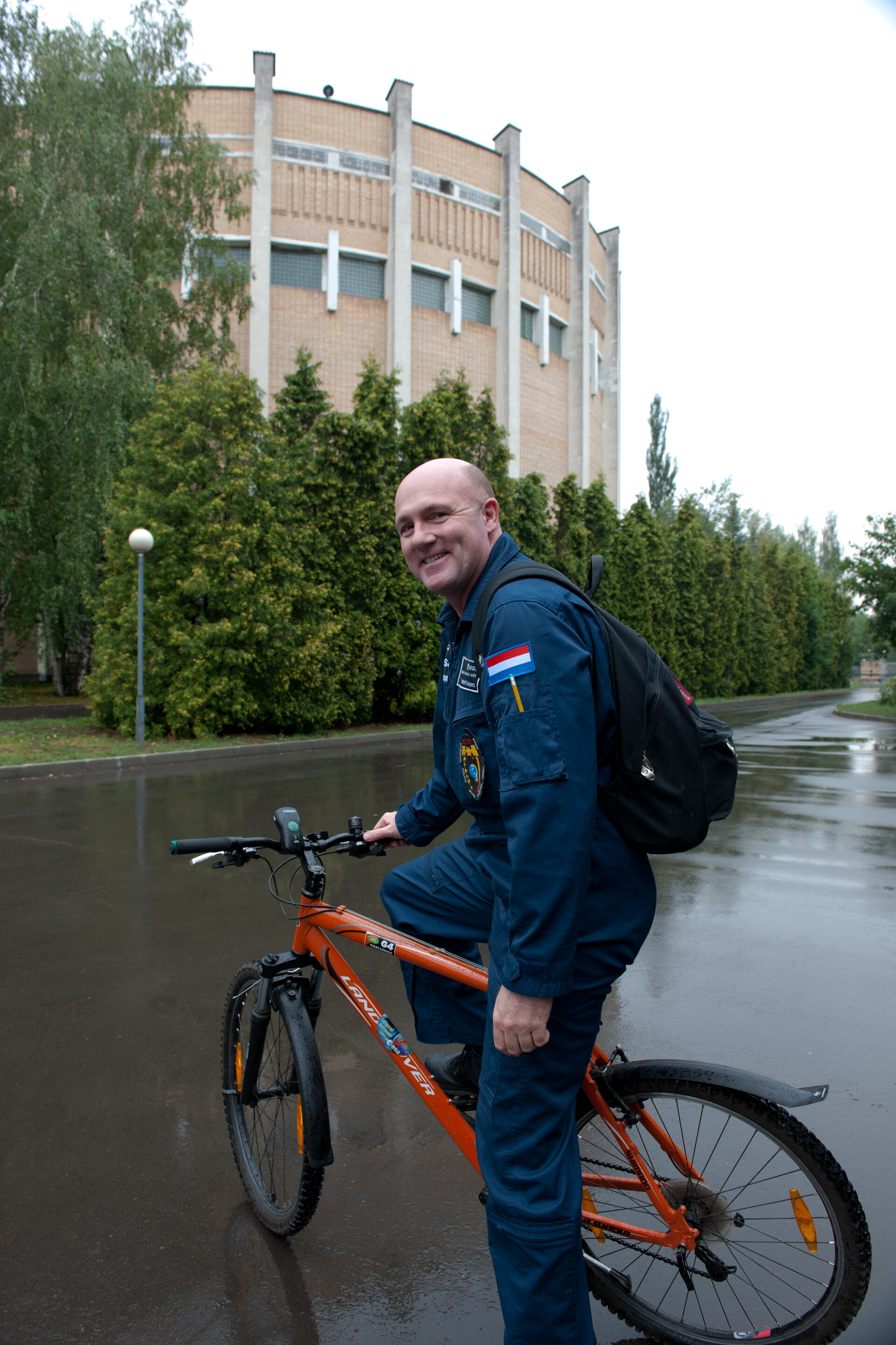 André Kuipers in the Star City