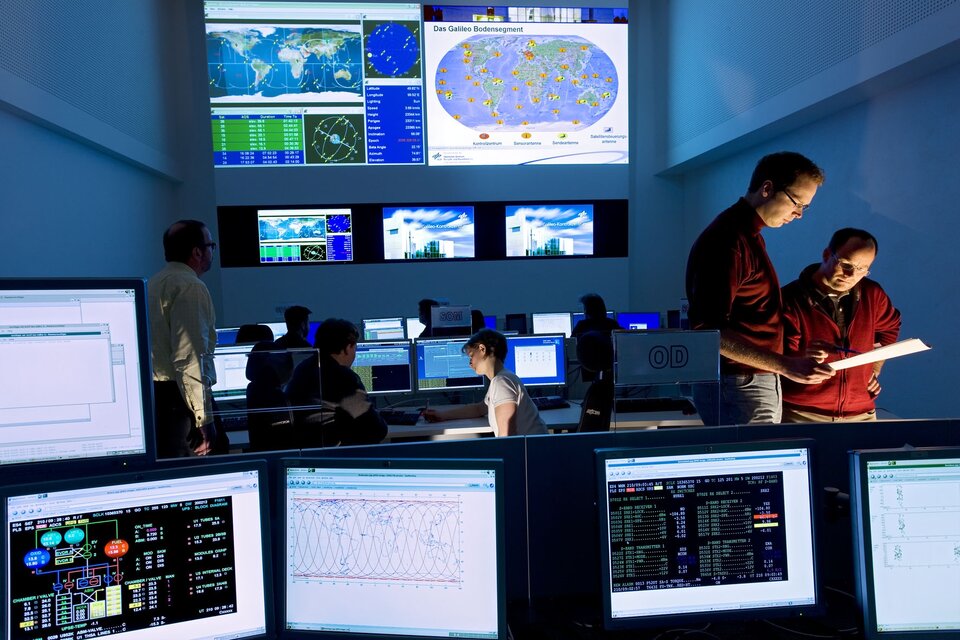 Centro de Control de Galileo en Oberpfaffenhofen