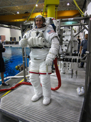 Alexander Gerst in spacewalk training