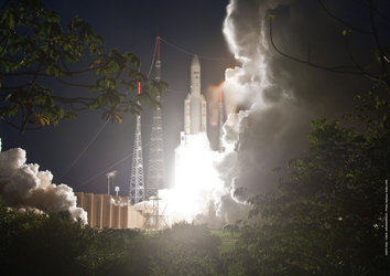 Ariane 5 flight VA204 liftoff