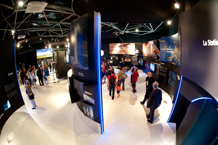 Overview of the ESA Pavilion