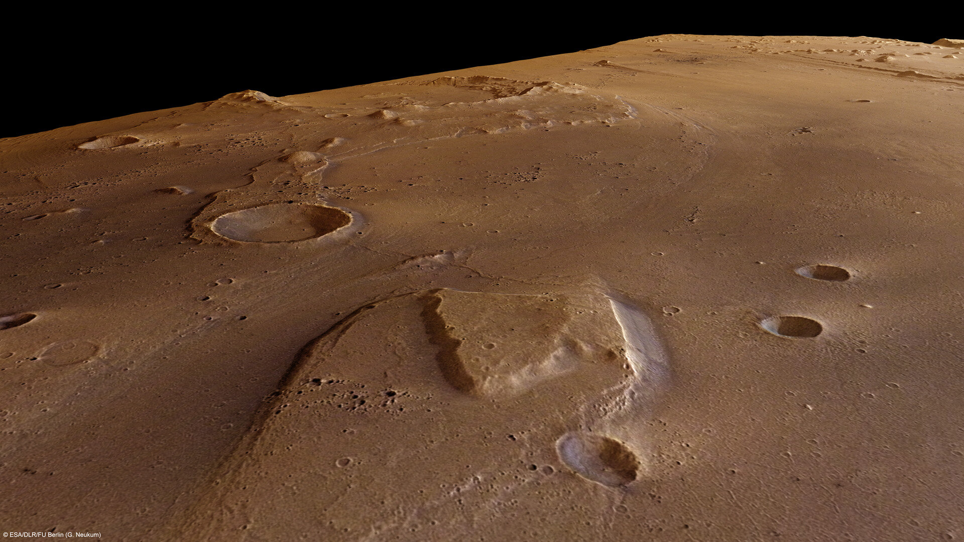 Ares Vallis in perspective