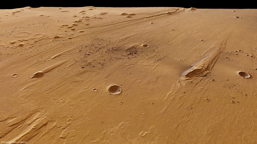Ares Vallis in perspective