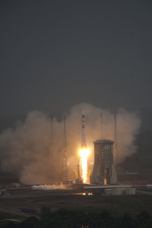 Liftoff of flight VS01