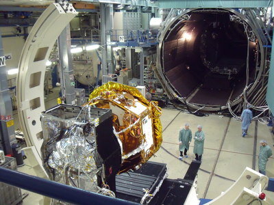 LISA Pathfinder tijdens tests voor de lancering