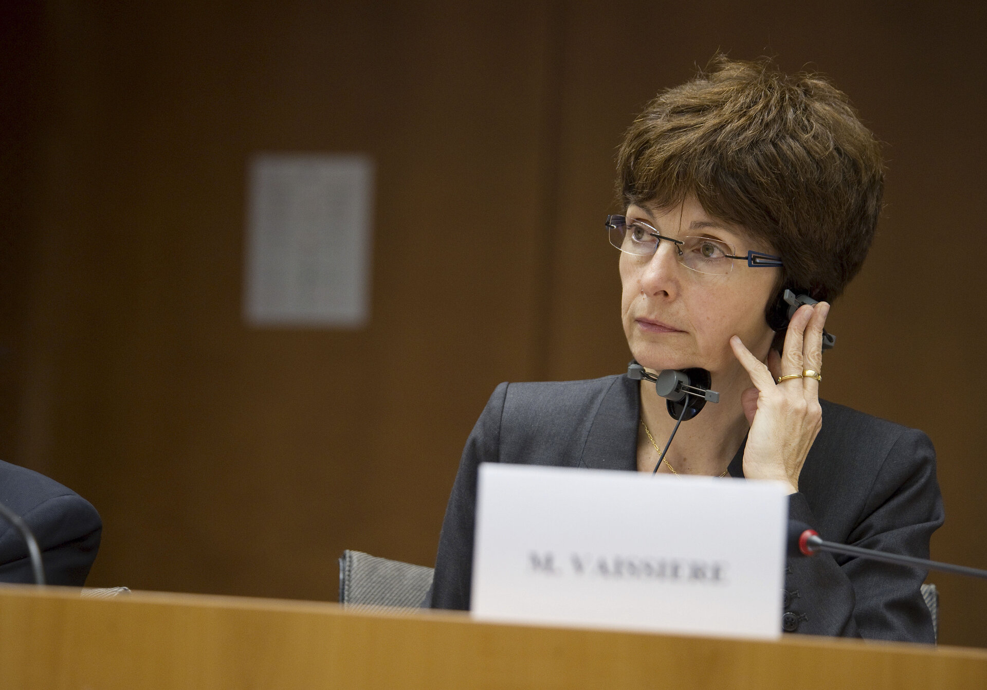 Magali Vaissiere, ESA Director of Telecommunications and Integrated Applications, at the 4th Conference on EU Space Policy