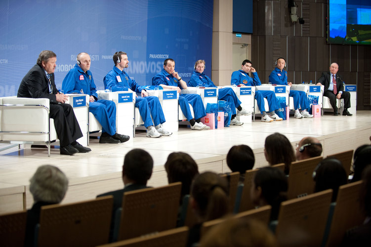 Mars500 press conference