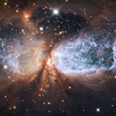 Hubble view of star-forming region S106