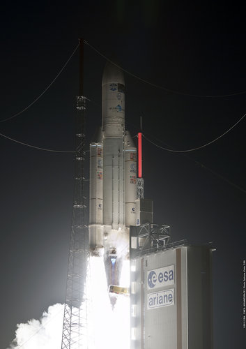 Ariane 5 launches ATV-2