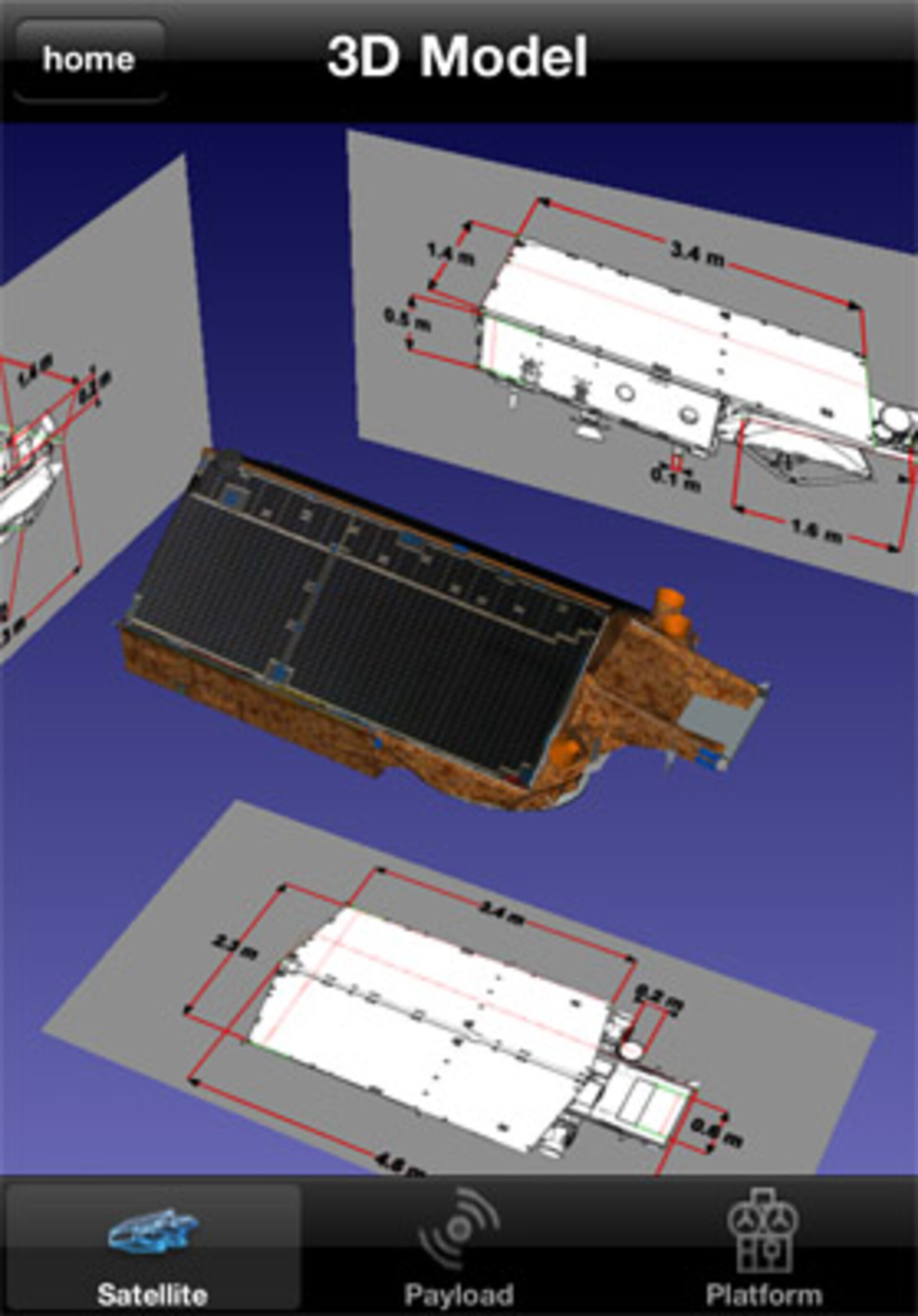 O Cryosat σε τρεις διαστάσεις