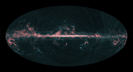 All-sky image of molecular gas seen by Planck and previous surveys
