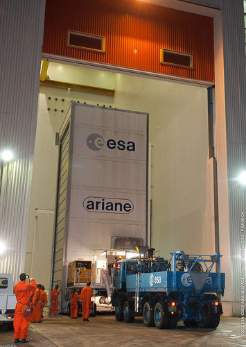 ATV-3 Transferred to launchpad