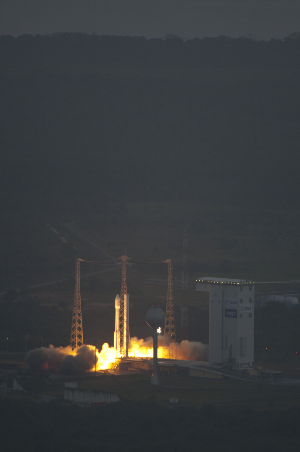 Liftoff of Vega VV01