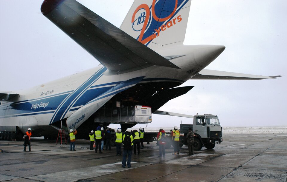 Safe arrival in Kazakhstan