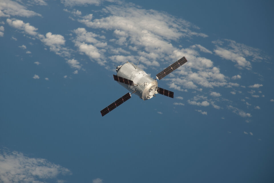 L'ATV3 approche de l'ISS