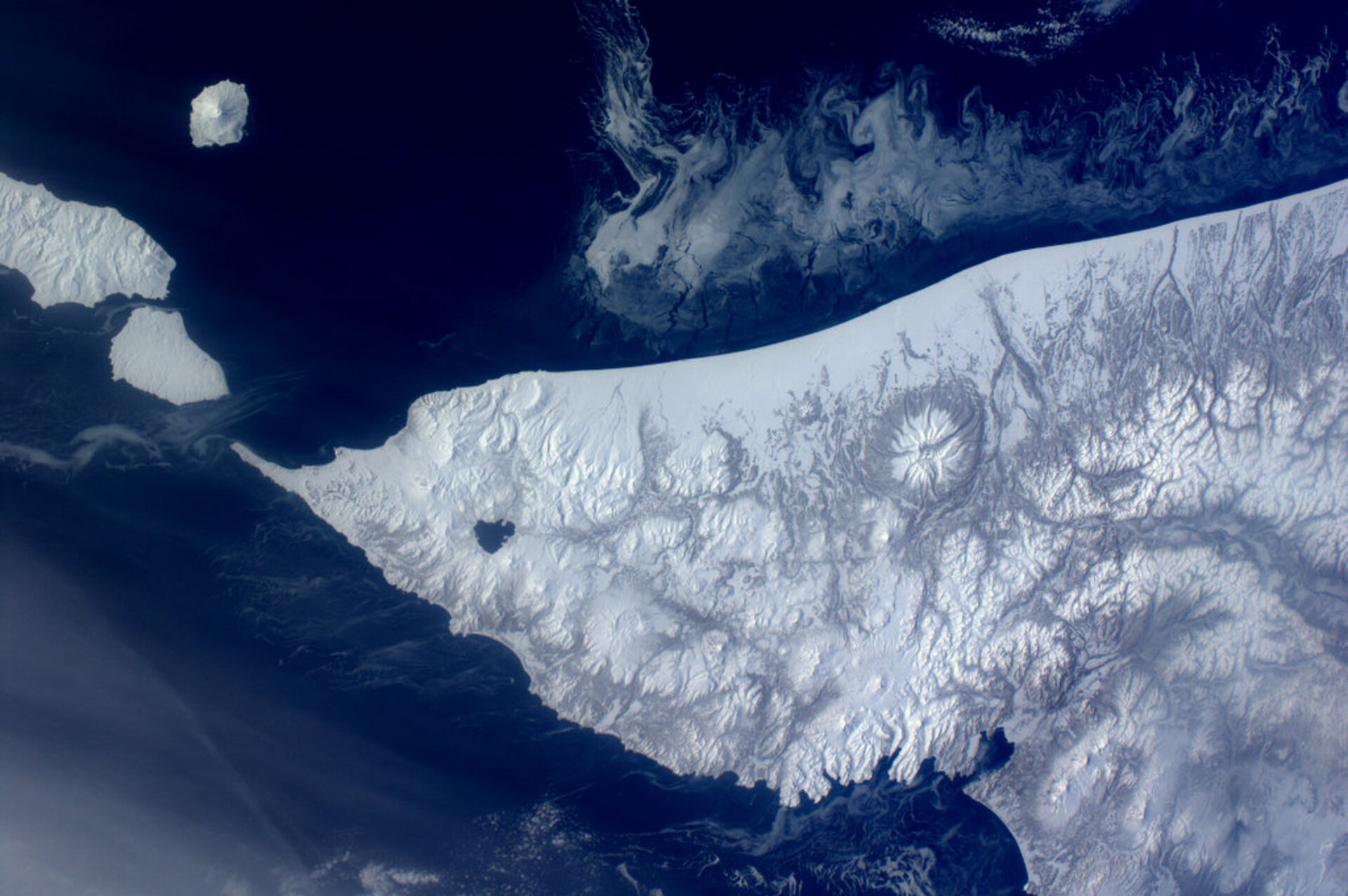 La península de Kamchatka