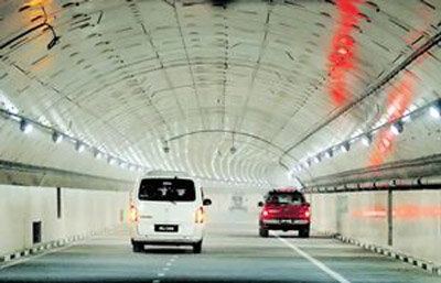 Tunnel in Kuala Lumpur