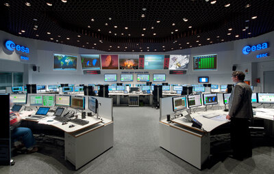 Control room at ESOC