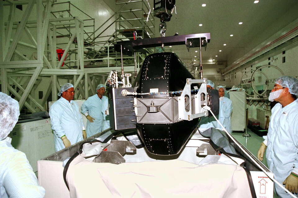 One of four control moment gyroscope for the International Space Station