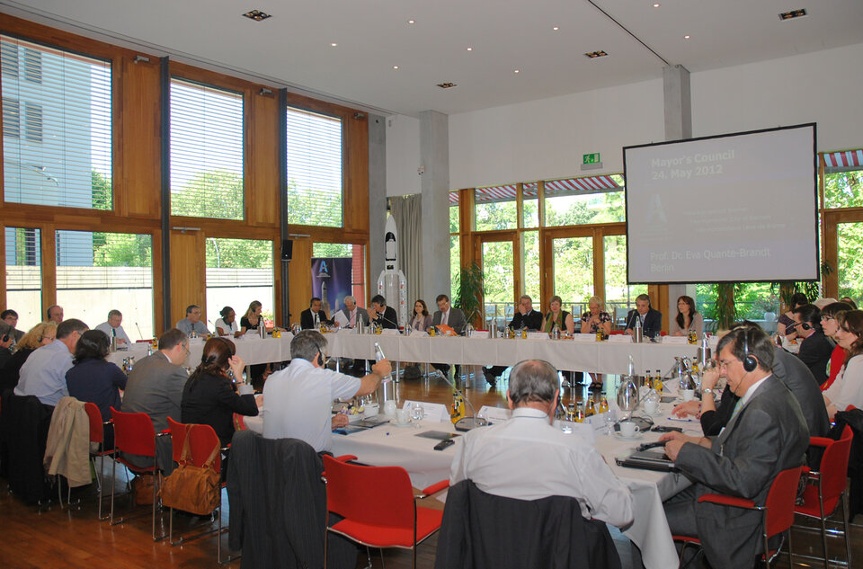 Sitzung des Bürgermeisterrates der CVA in Berlin