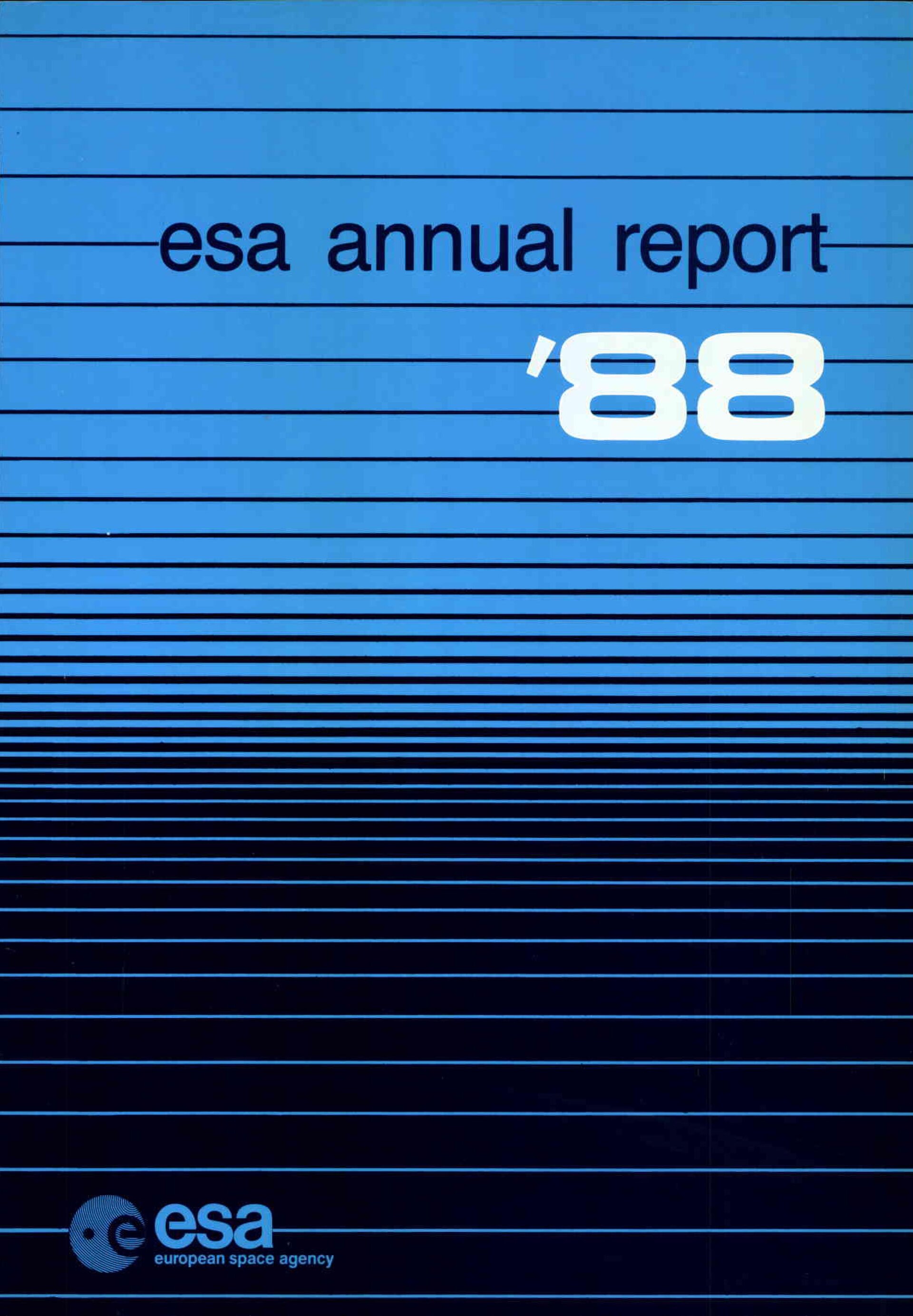 Annual Report 1988 cover