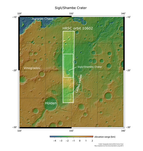 Ladon basin in context