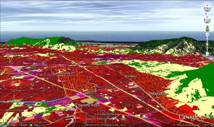 Land use in Rio de Janeiro