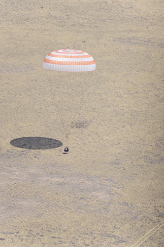 Soyuz landing