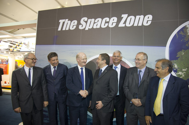 Space Day Conference, Farnborough airshow, 10 July 2012