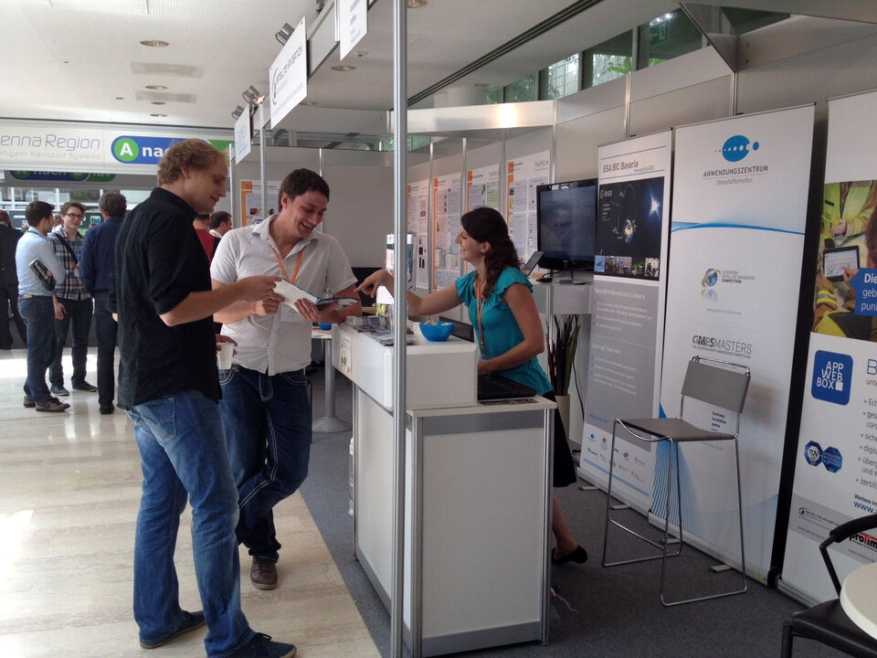 Visitors meet with ESA BIC Bavaria