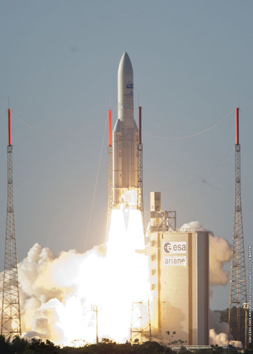 Ariane 5 flight VA208 take-off