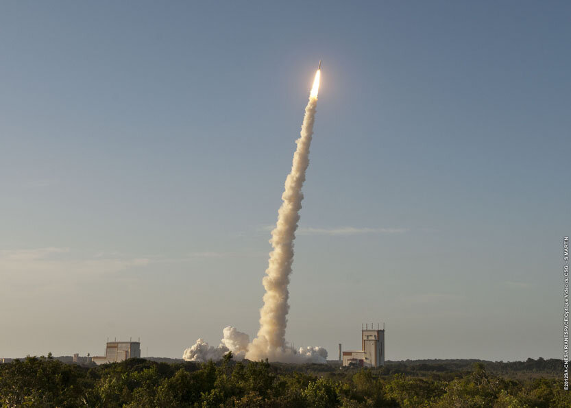 Ariane-5 vynesla historicky nejtěžší náklad.