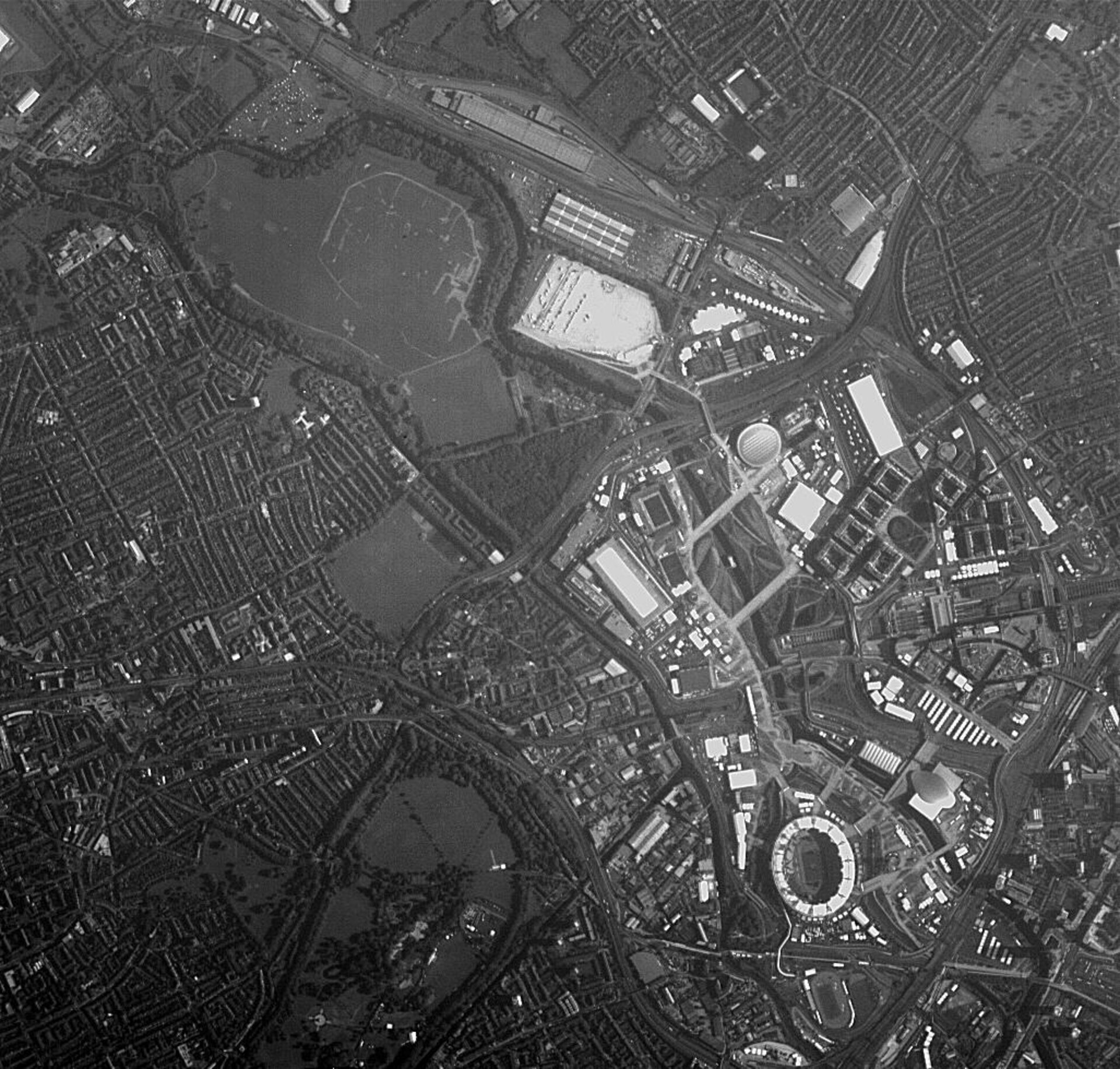 El Parque Olímpico de Londres, fotografiado por la cámara HRC de Proba-1