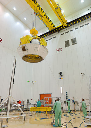 Soyuz Fregat final stage arrives in Kourou