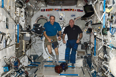 Das Finale der RetroSpheres 2012 auf der ISS