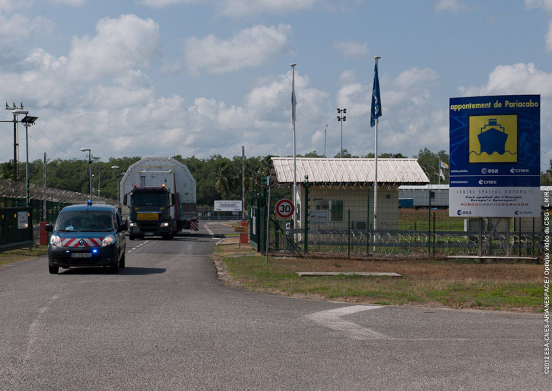 ATV-4 arrives in Kourou