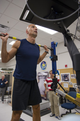 Luca training at NASA