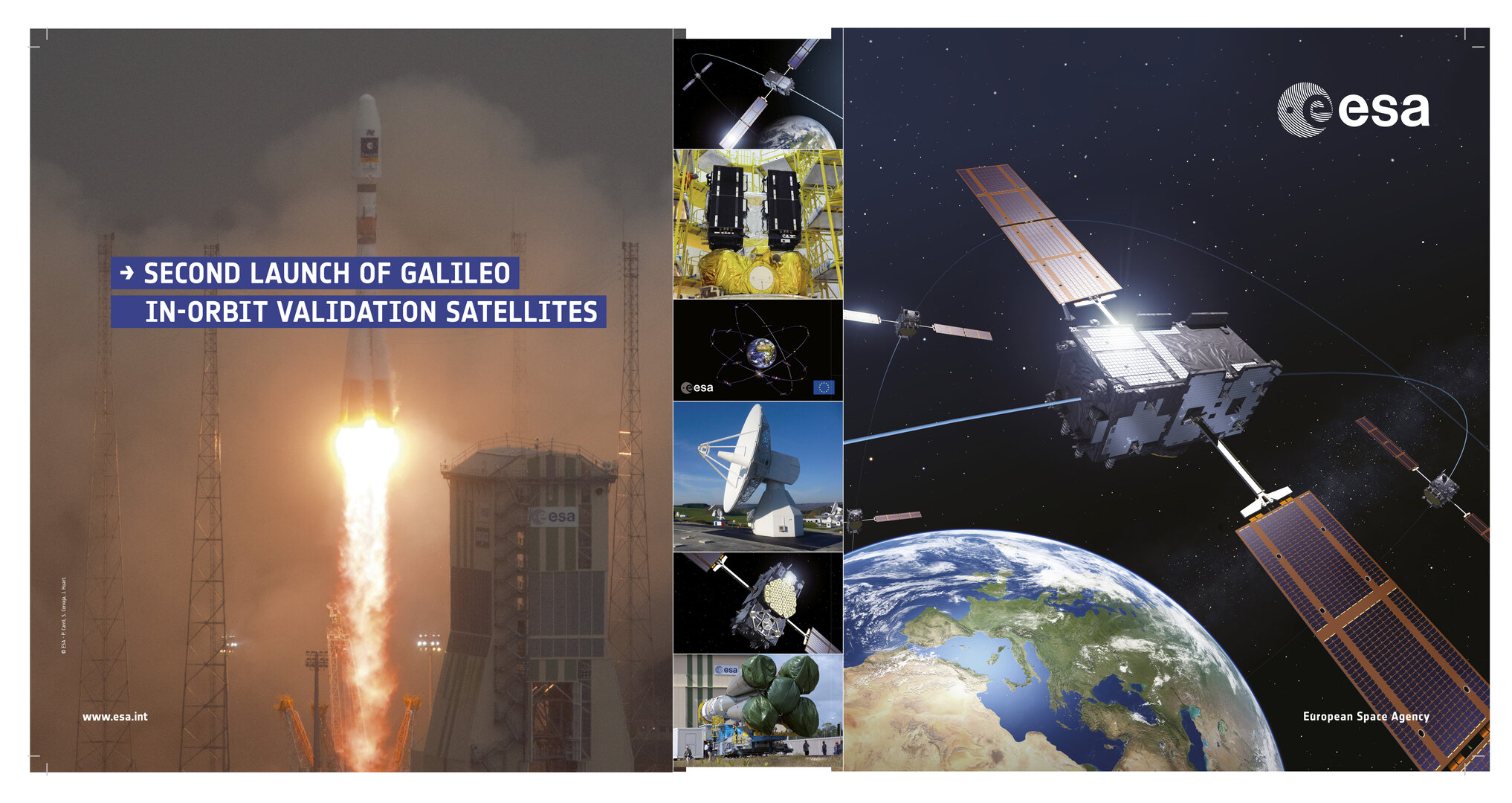 SECOND LAUNCH OF GALILEO IN-ORBIT VALIDATION SATELLITES