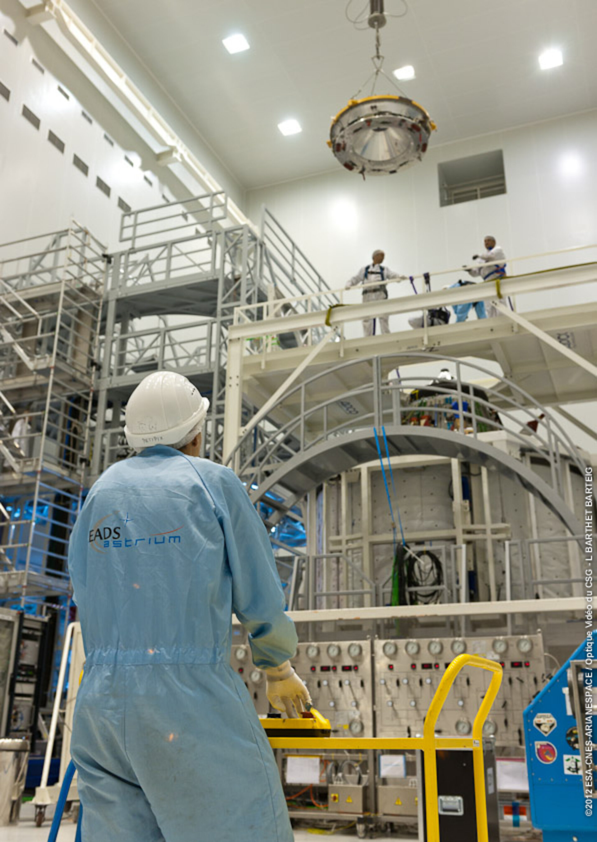 ATV-4 docking system test