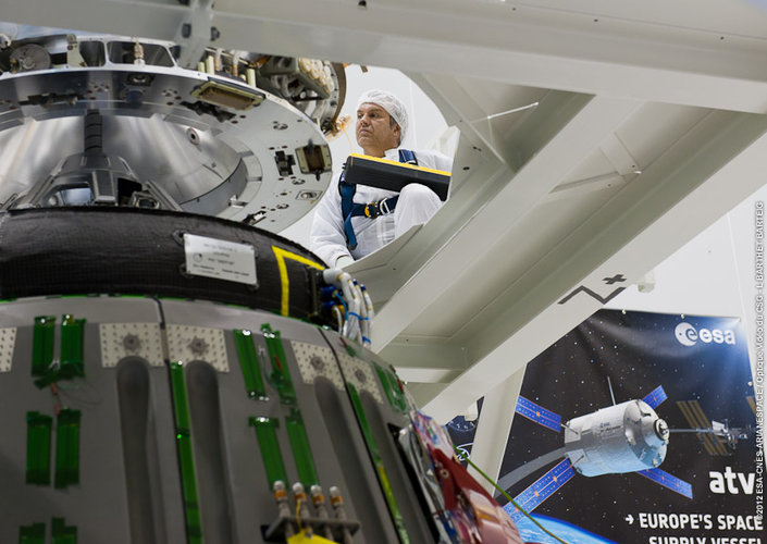 ATV-4 docking system test