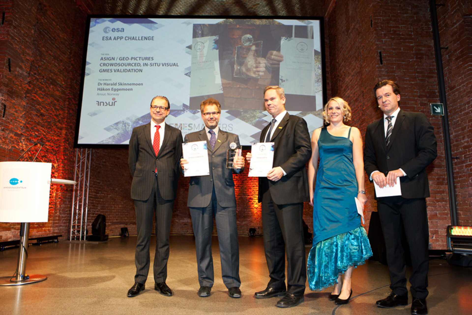 ESA App Challenge award