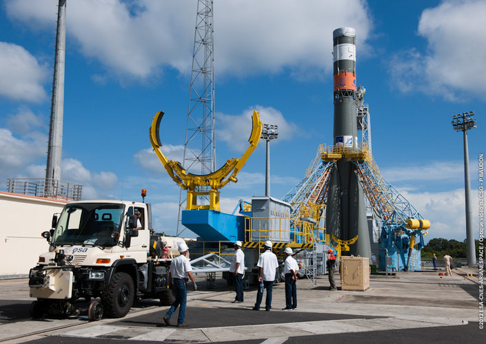 Galileo integrated onto Soyuz