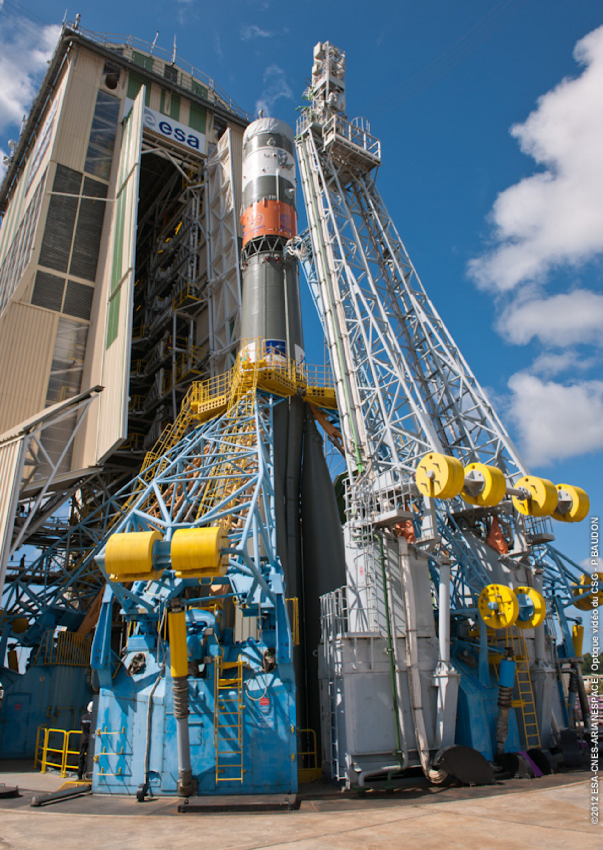 Galileo integrated onto Soyuz