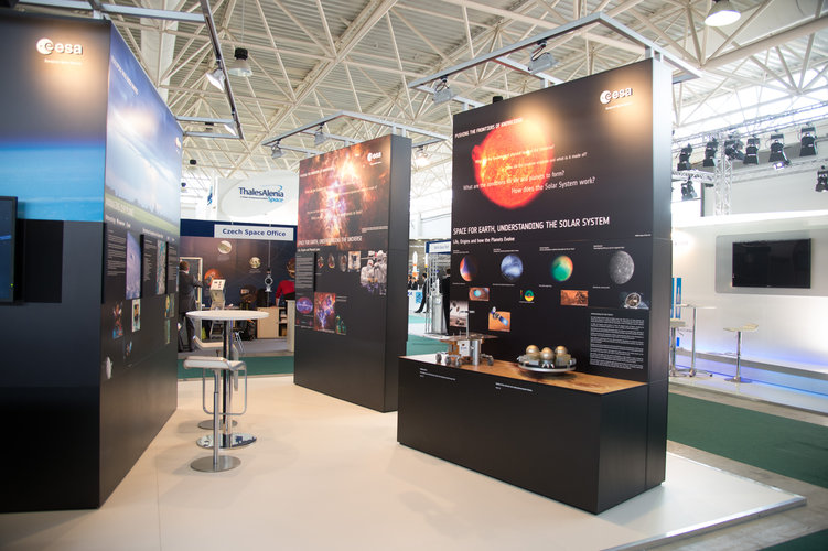 Overview of the ESA exhibition ‘Space for Earth’ IAC 2012