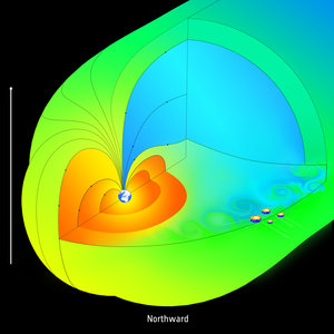 Solar wind entry at low latitudes