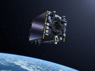 Artist view of the Proba-V satellite